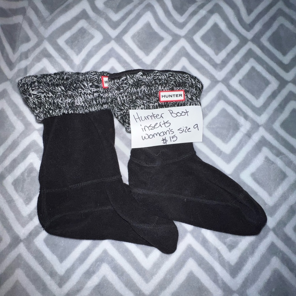 hunter boot inserts woman’s size 9